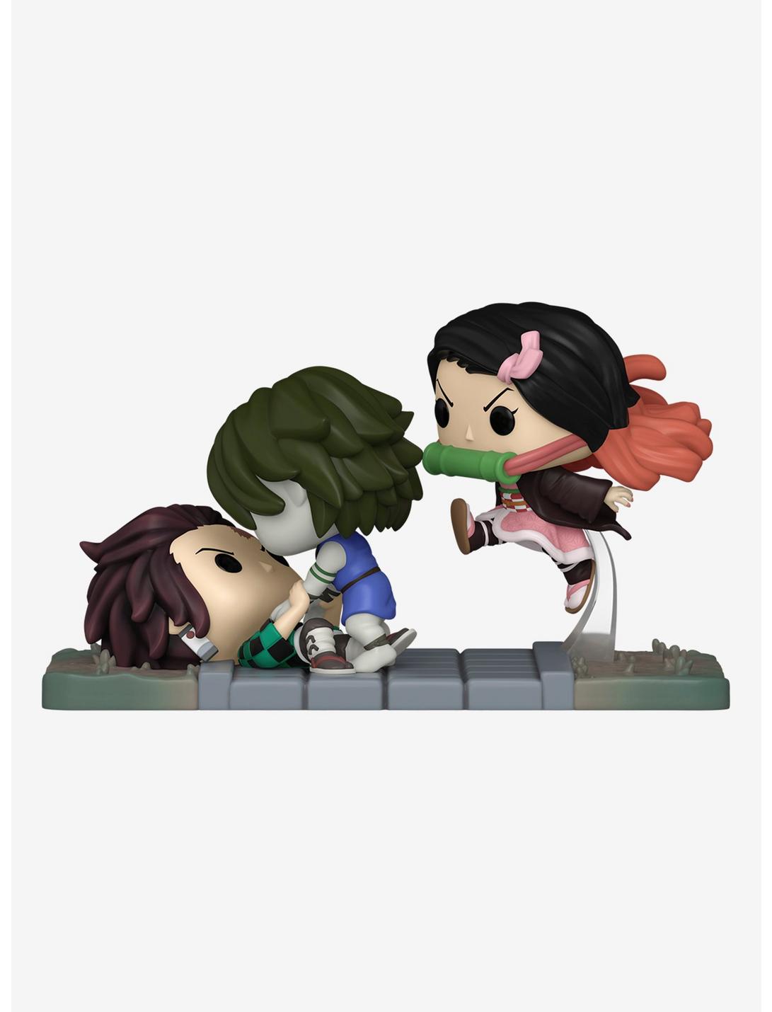 Funko Demon Slayer: Kimetsu No Yaiba Pop! Moment Tanjiro & Nezuko Vs. Temple Demon Vinyl