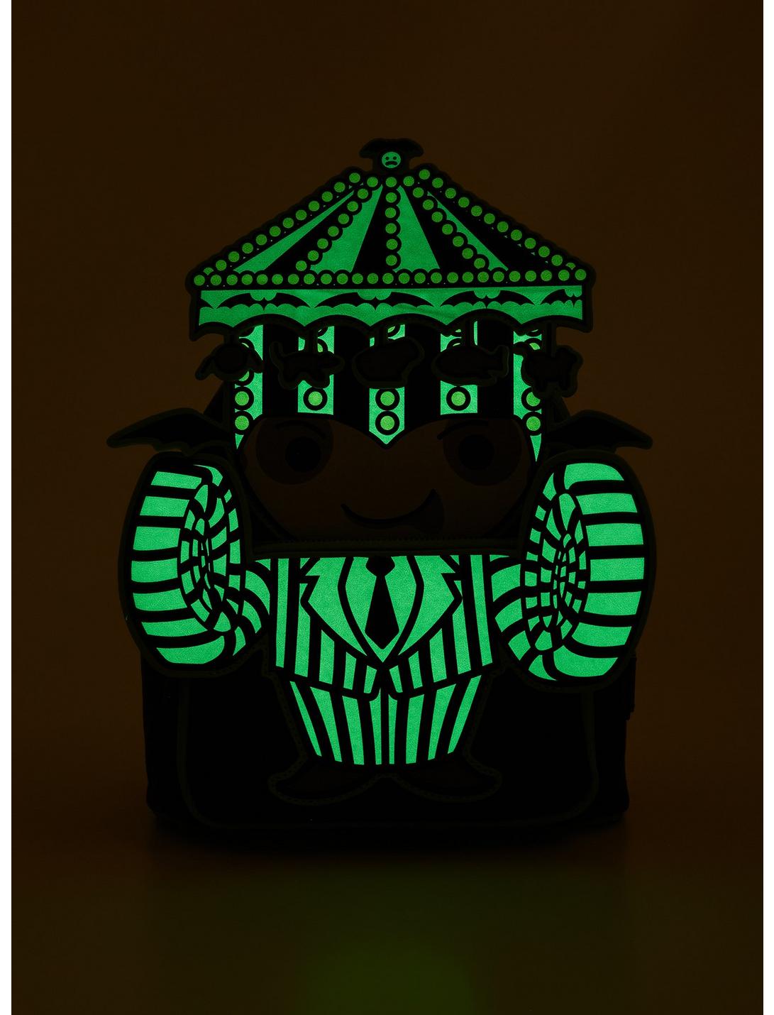 Beetlejuice Mochila Brilla Obscuridad Chibi Carrusel