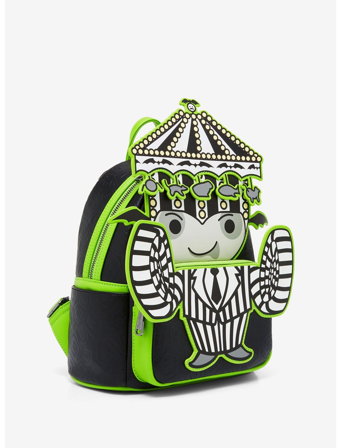 Beetlejuice Mochila Brilla Obscuridad Chibi Carrusel