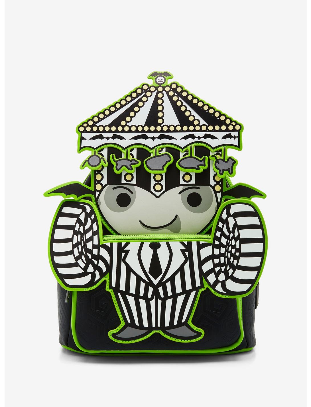 Beetlejuice Mochila Brilla Obscuridad Chibi Carrusel