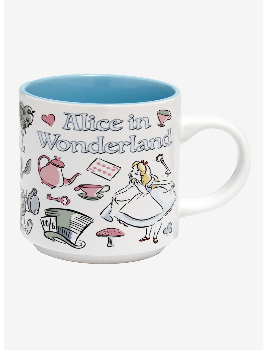 Alicia En El Pais De Las Maravillas Taza Iconos