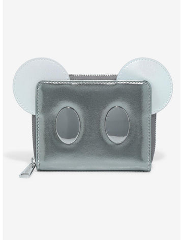 Cartera Mickey Mouse 100 Plateado