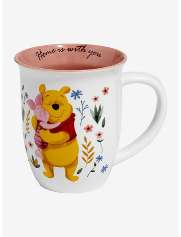 Winnie Pooh Taza Flores