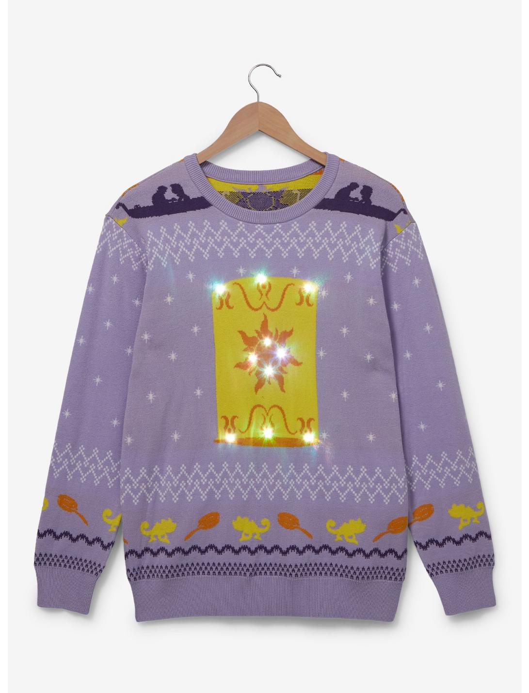 Enredados Rapunzel Ugly Sweater Con Luces