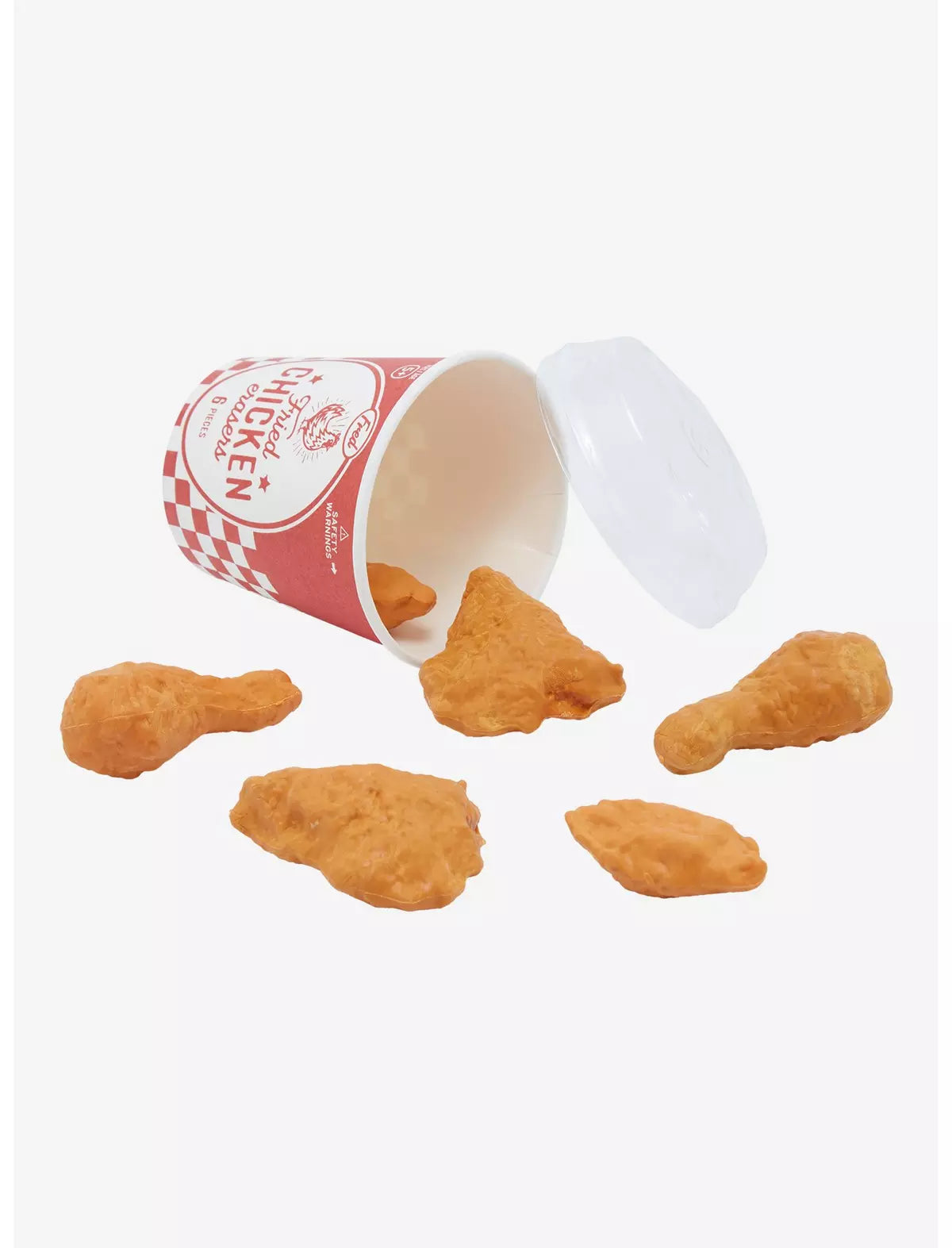 Kit De Borradores Pollo Frito Goma