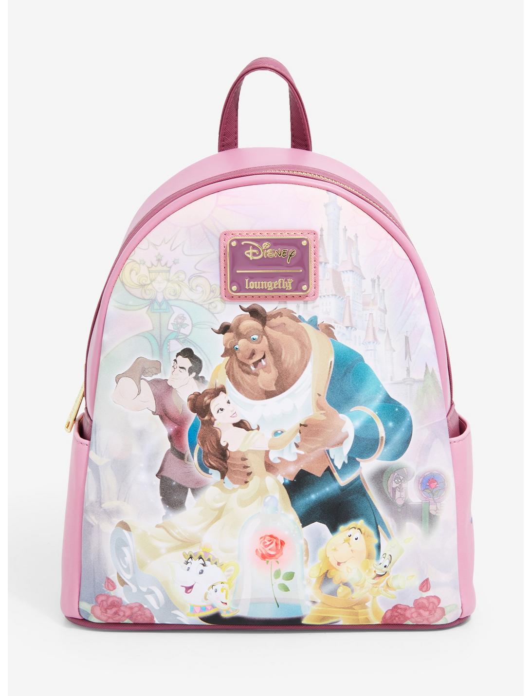 La Bella Y La Bestia Mochila Navidad