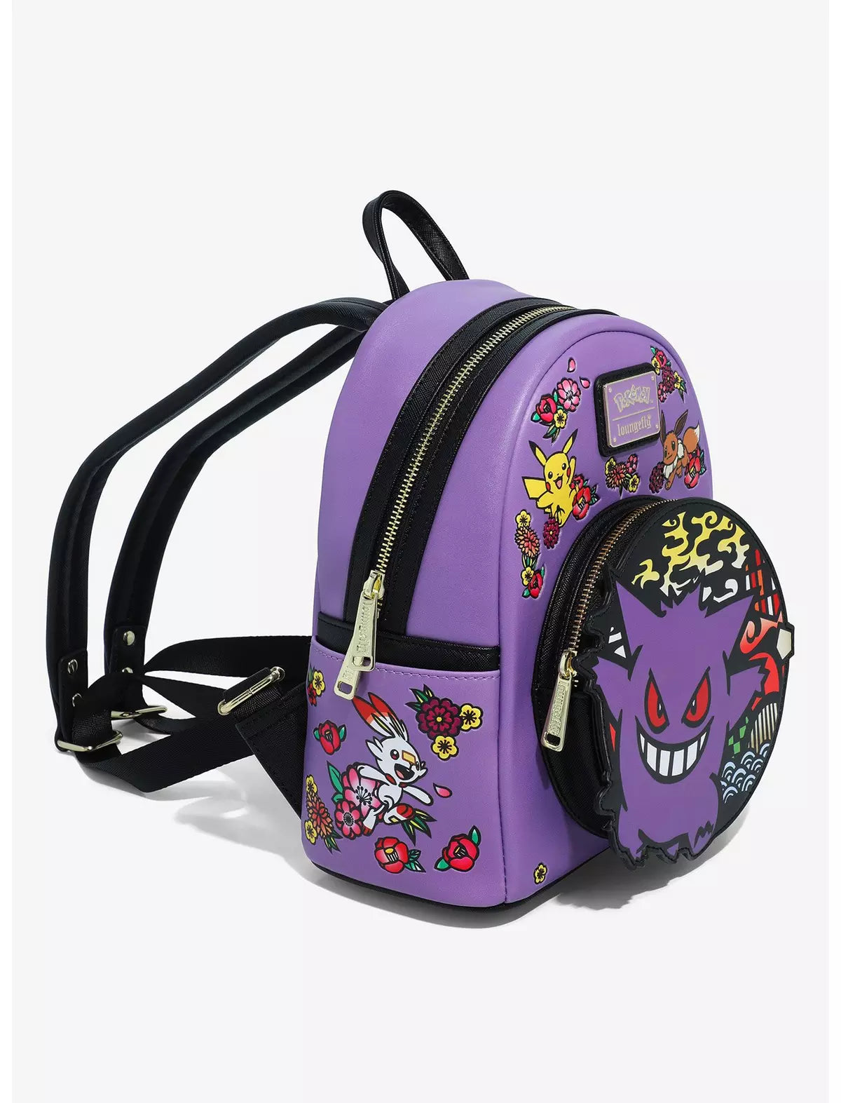 Pokémon Gengar Floral Mochila
