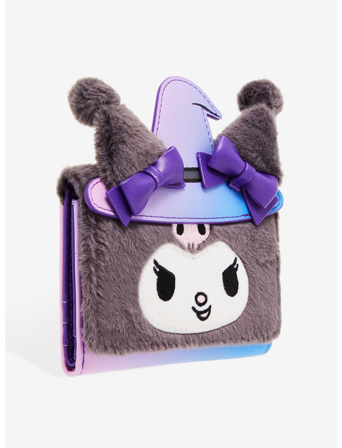 Kuromi Witch Fuzzy Cartera
