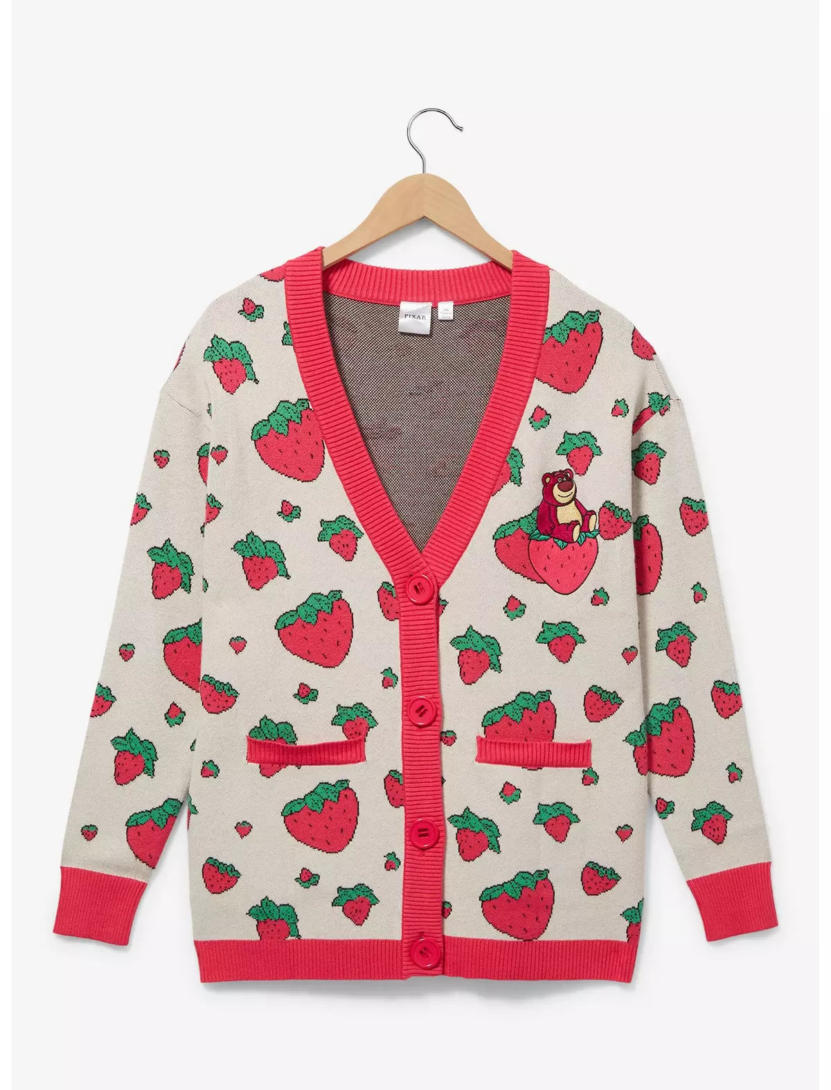 Toy Story Lotso Sueter Cardigan Fresa