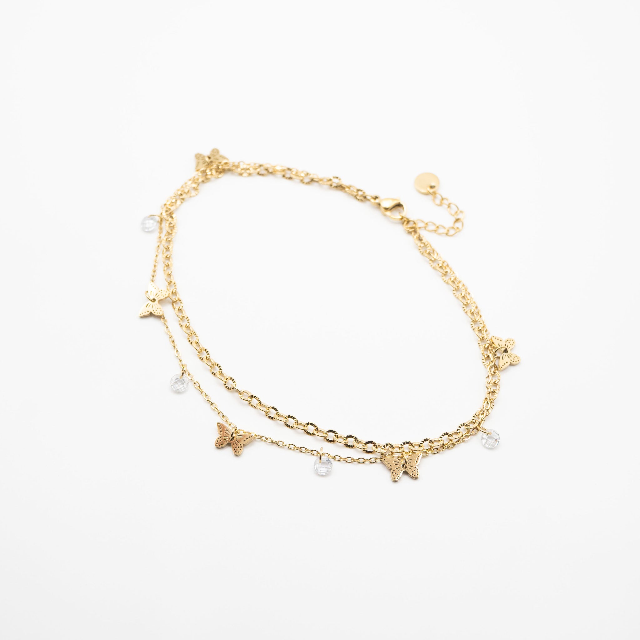 Pulsera Multicadena Mariposas