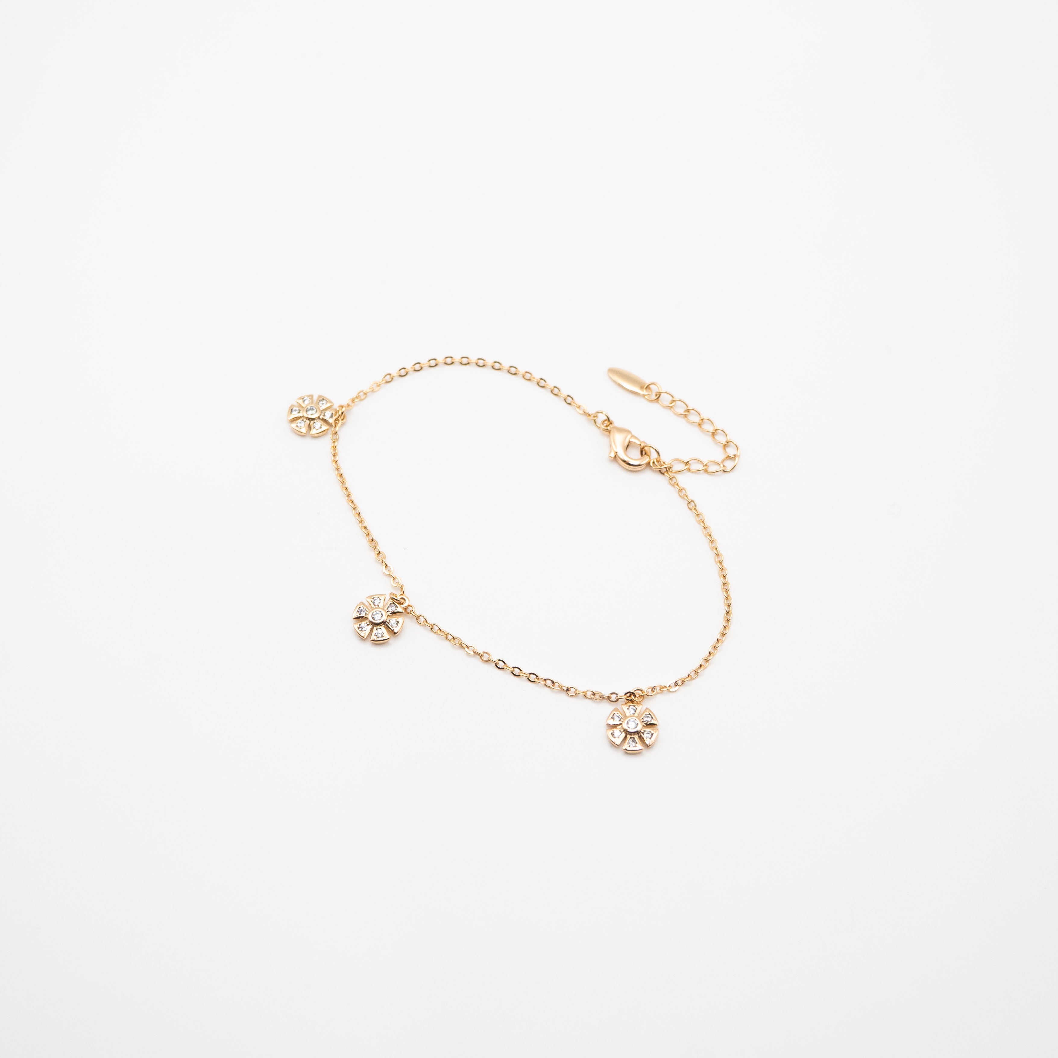 Pulsera Multidije Flores Strass