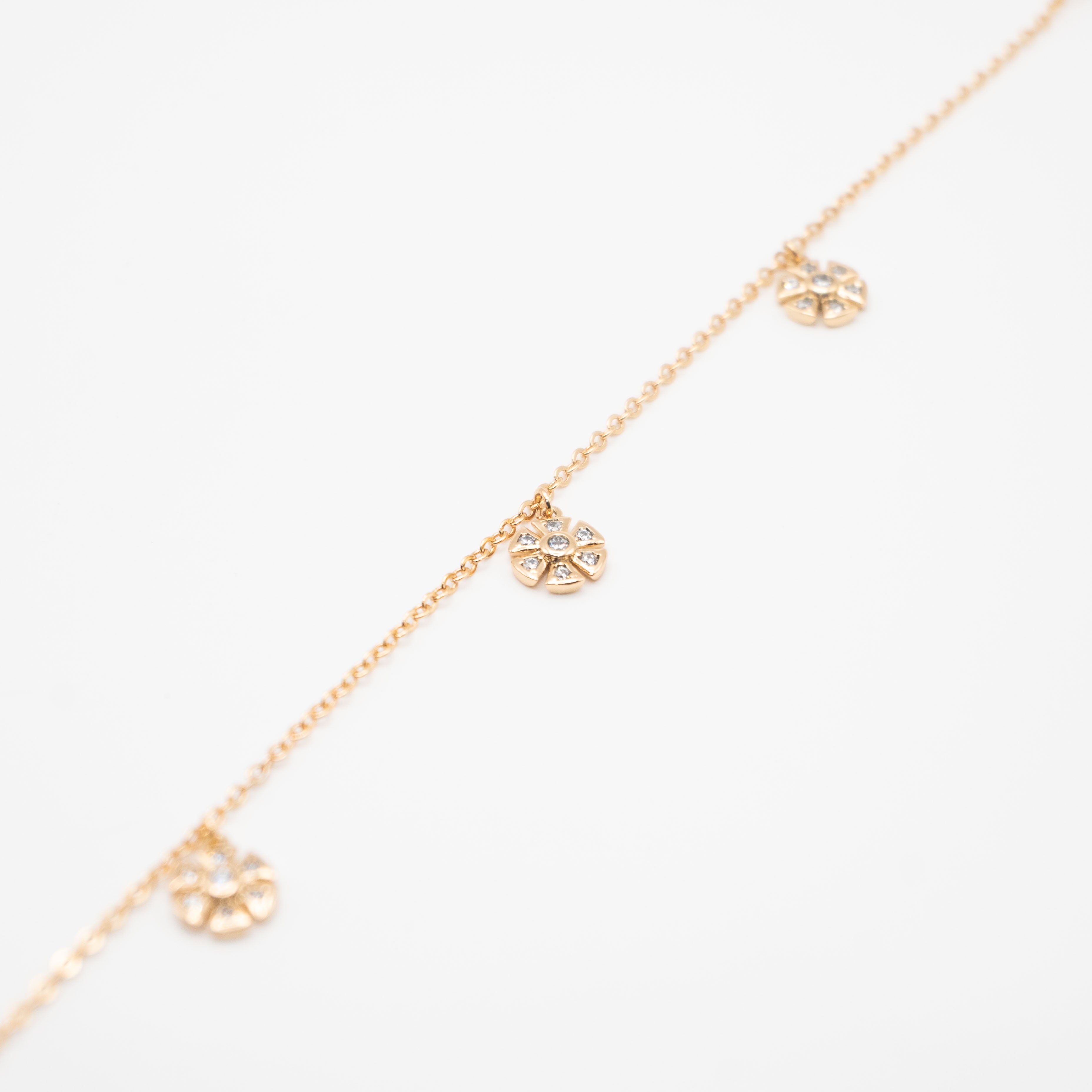 Pulsera Multidije Flores Strass