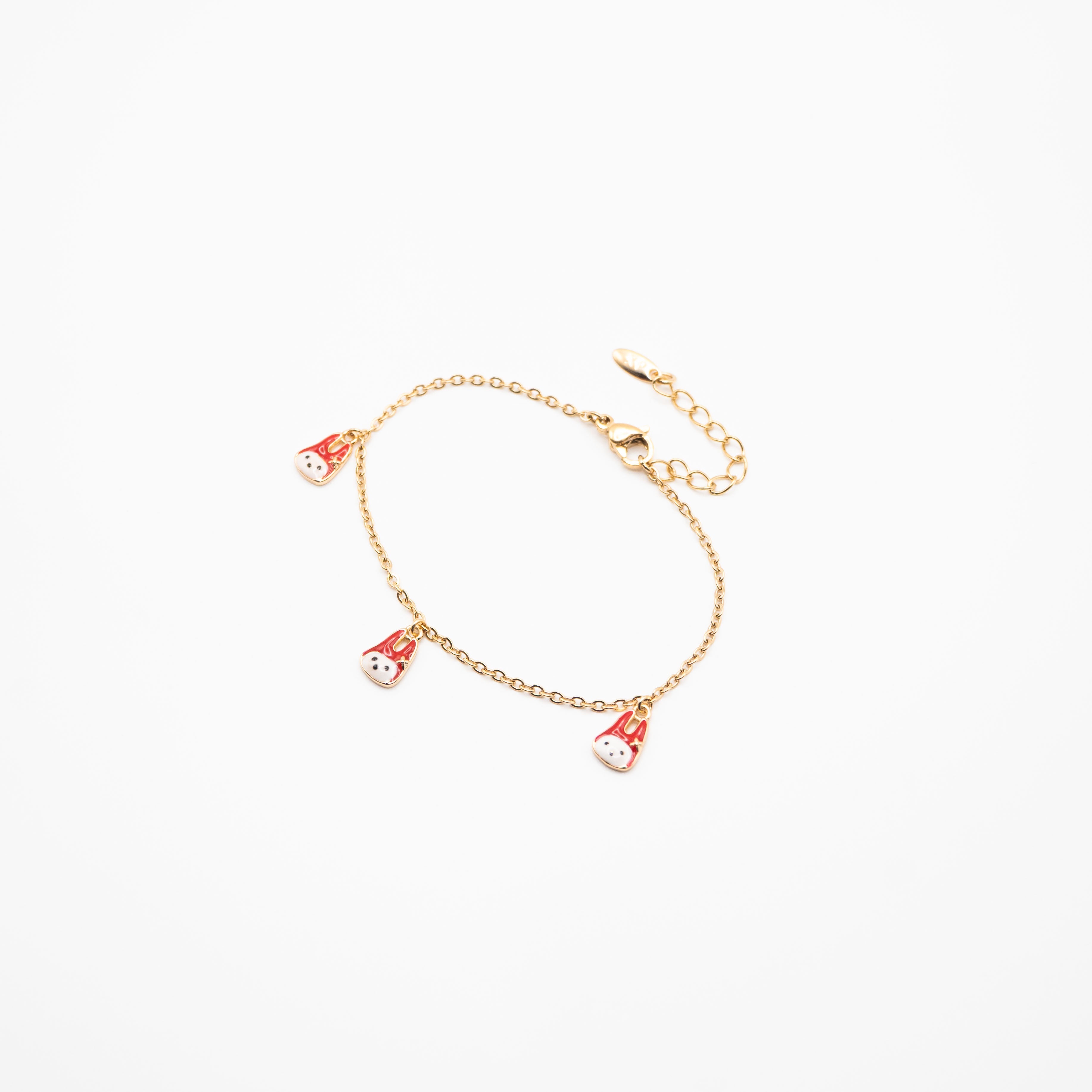 Pulsera Multidije Rojo Y Blanco