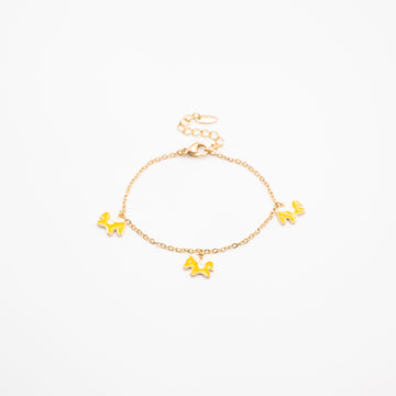 Pulsera Charms De Caballos