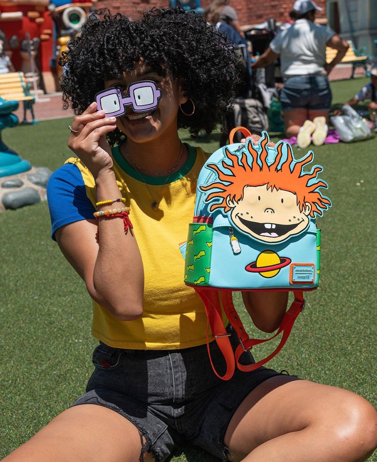 Rugrats Mochila Carlitos Cosplay