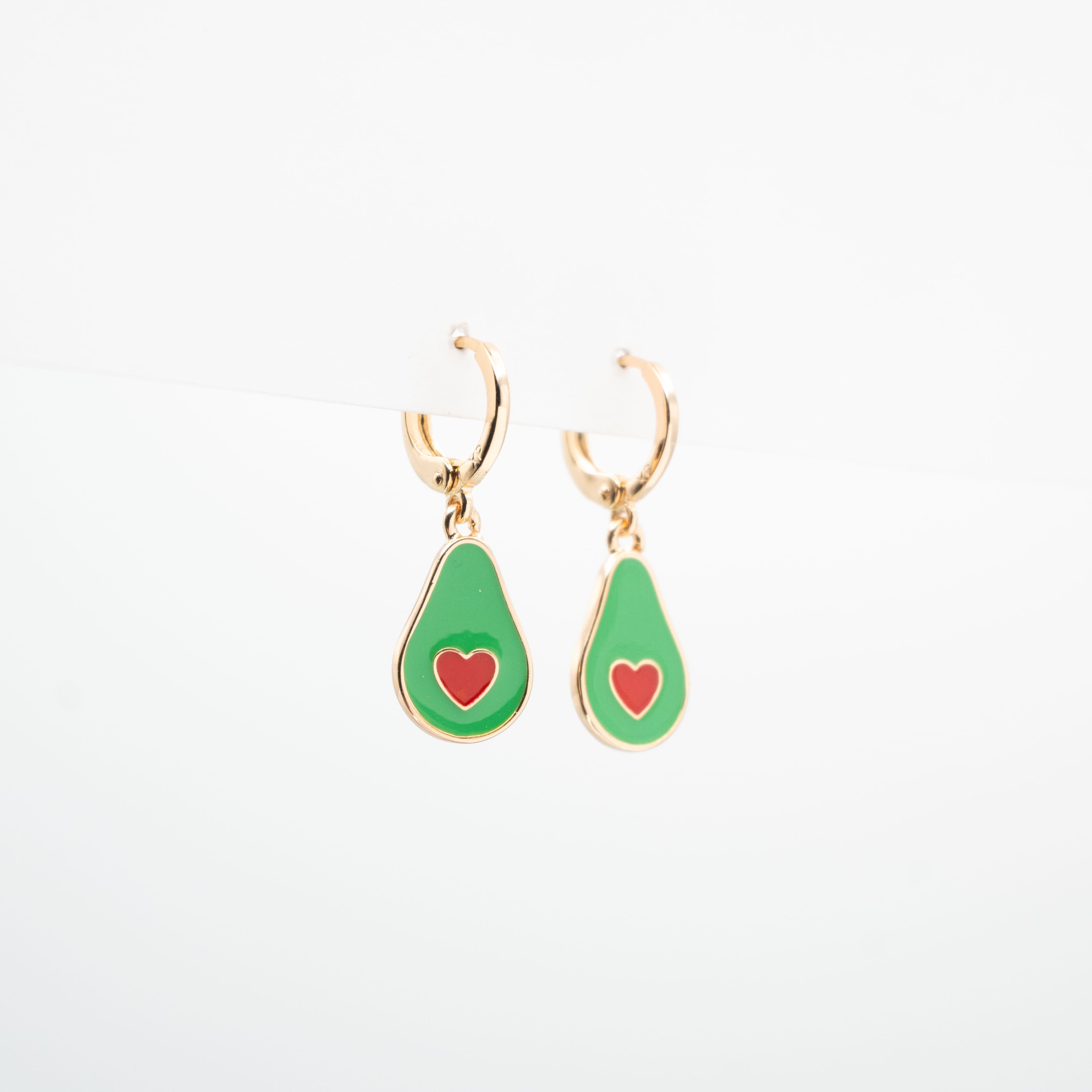 Set De Aretes Y Dije De Aguacate