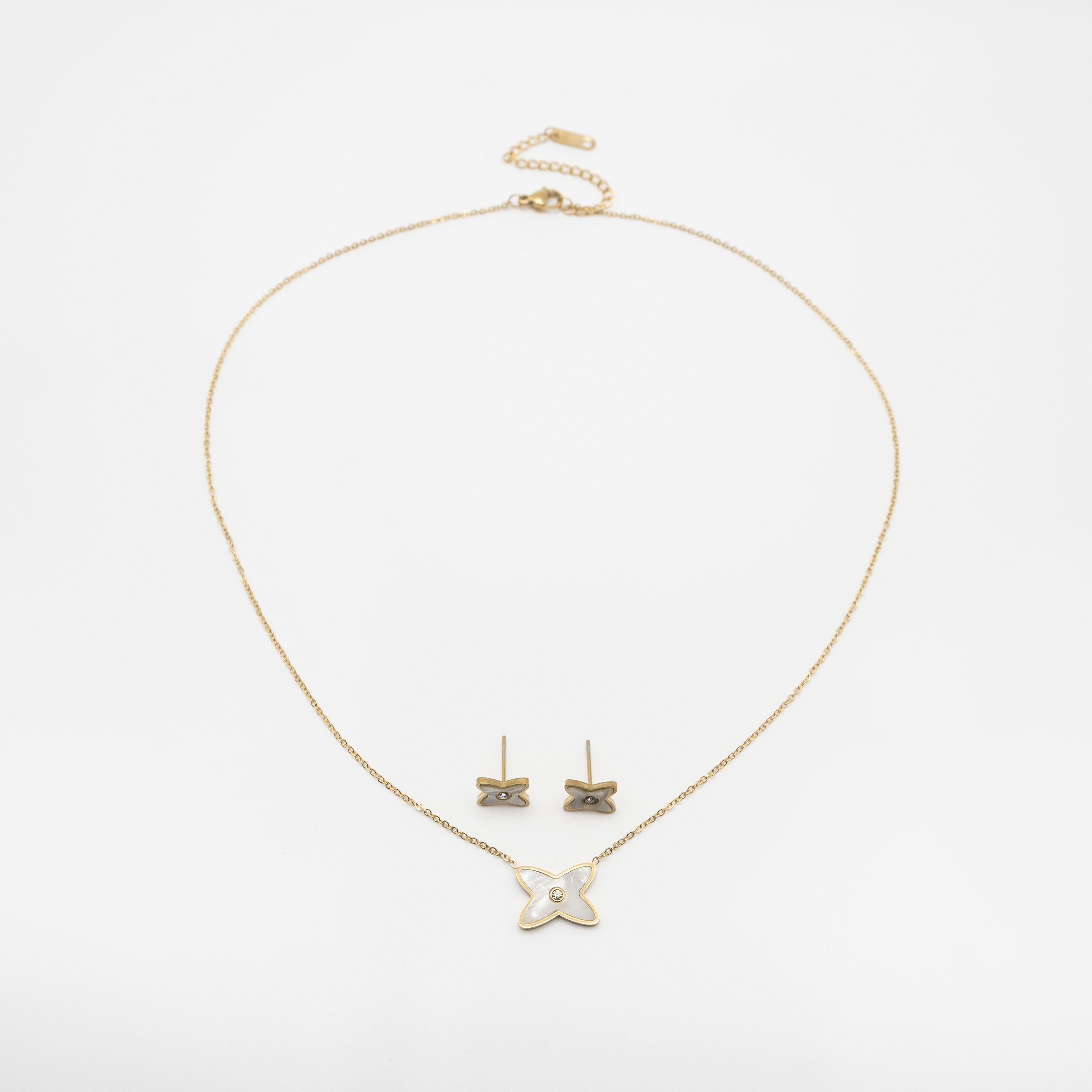 Set De Aretes Y Collar