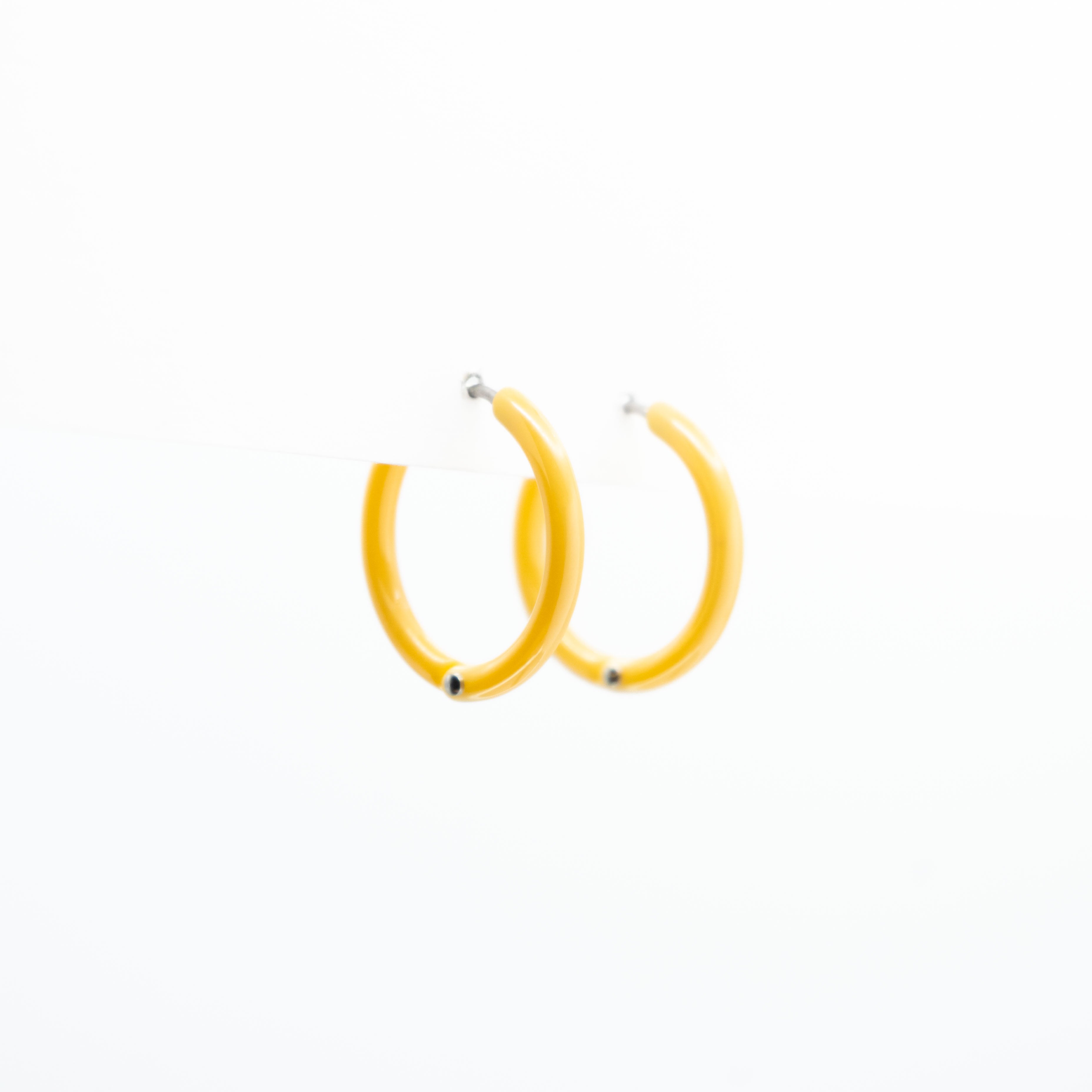 Aretes De Argollas De Colores