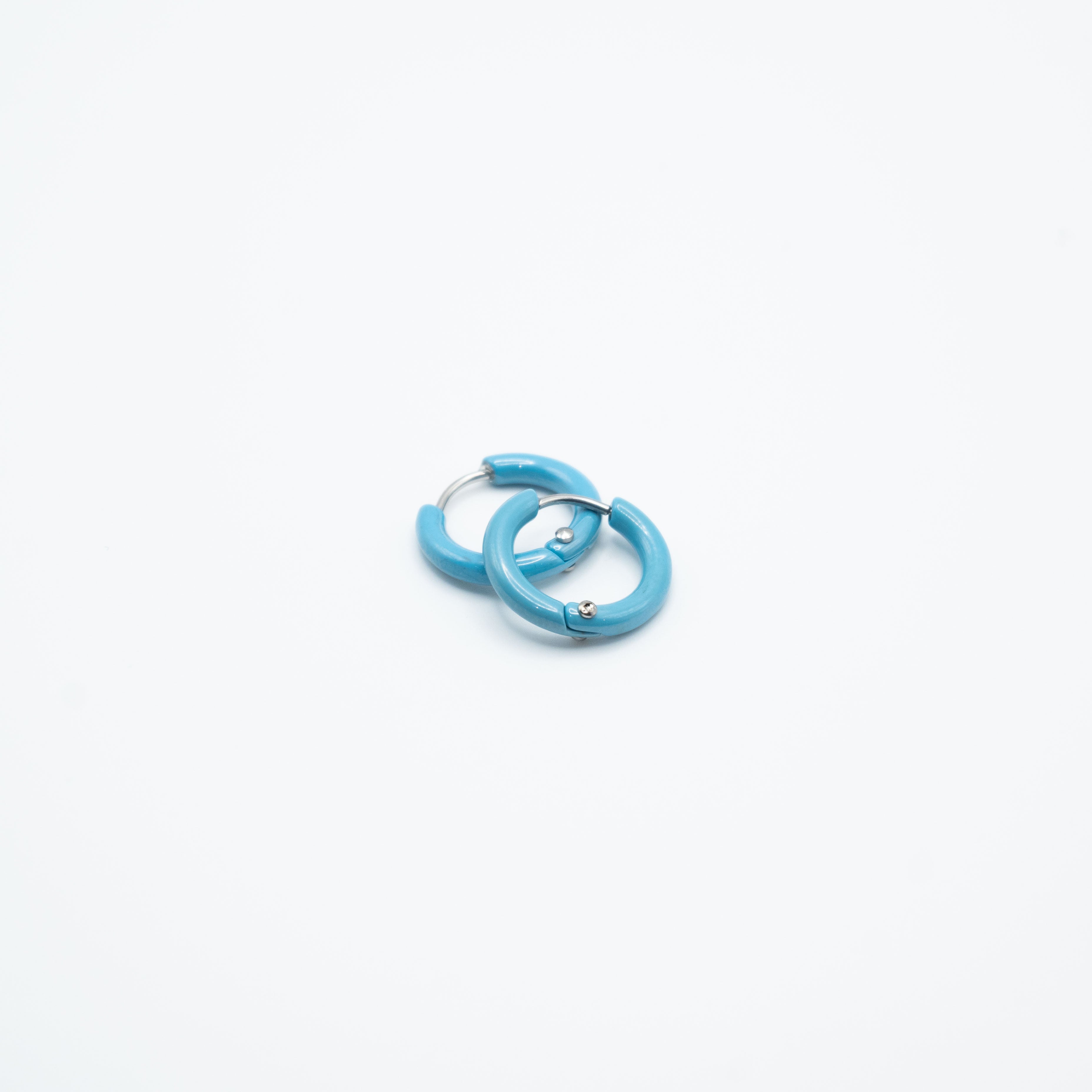 Aretes De Argollas De Colores