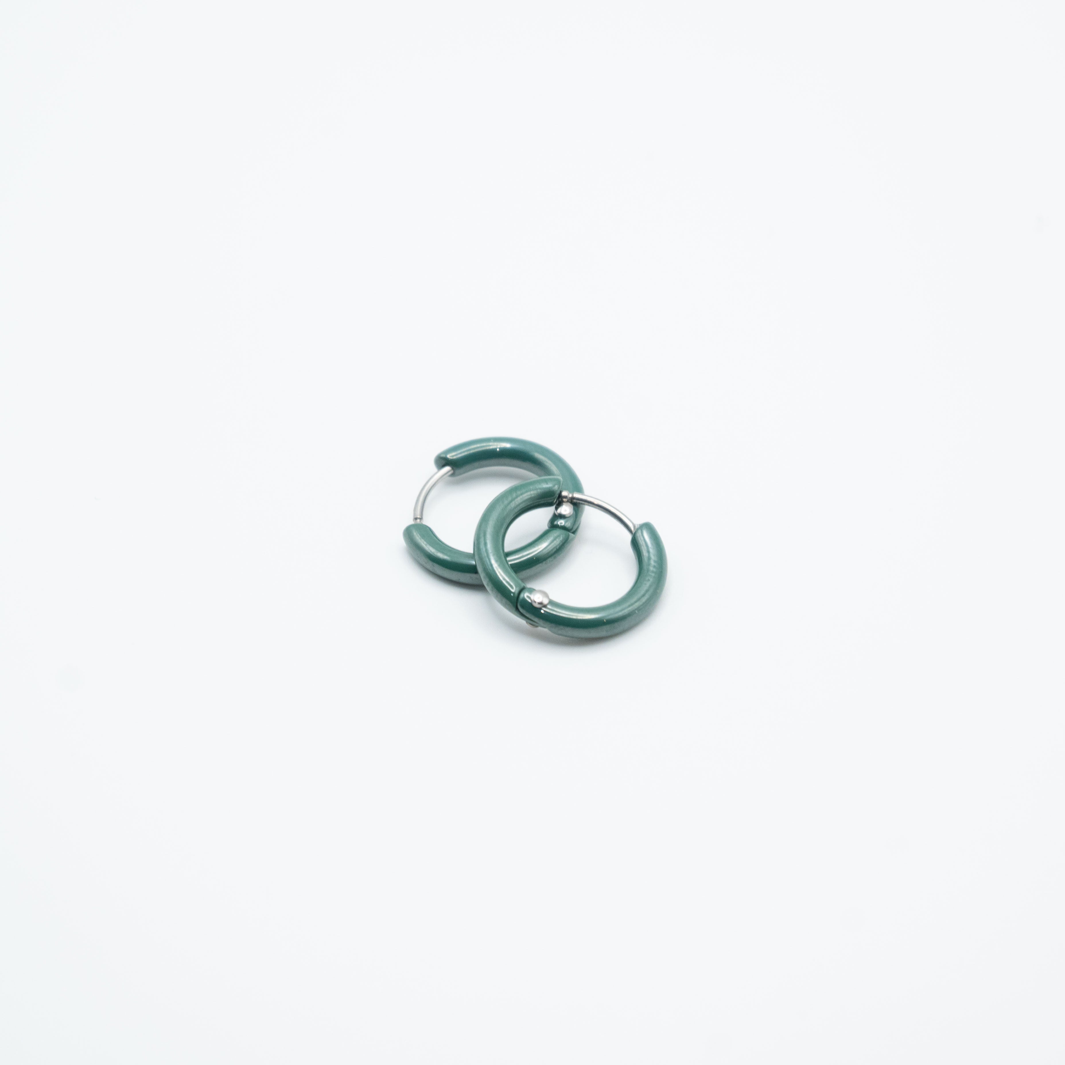 Aretes De Argollas De Colores