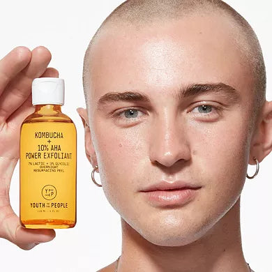 Youth To The People Kombucha + 10% AHA Exfoliante Líquido con Ácido Láctico y Glicólico