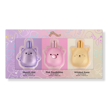 Squishmallows Fragrances 3 Piezas Set