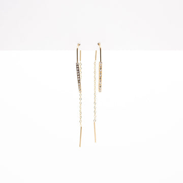Aretes Colgantes Strass