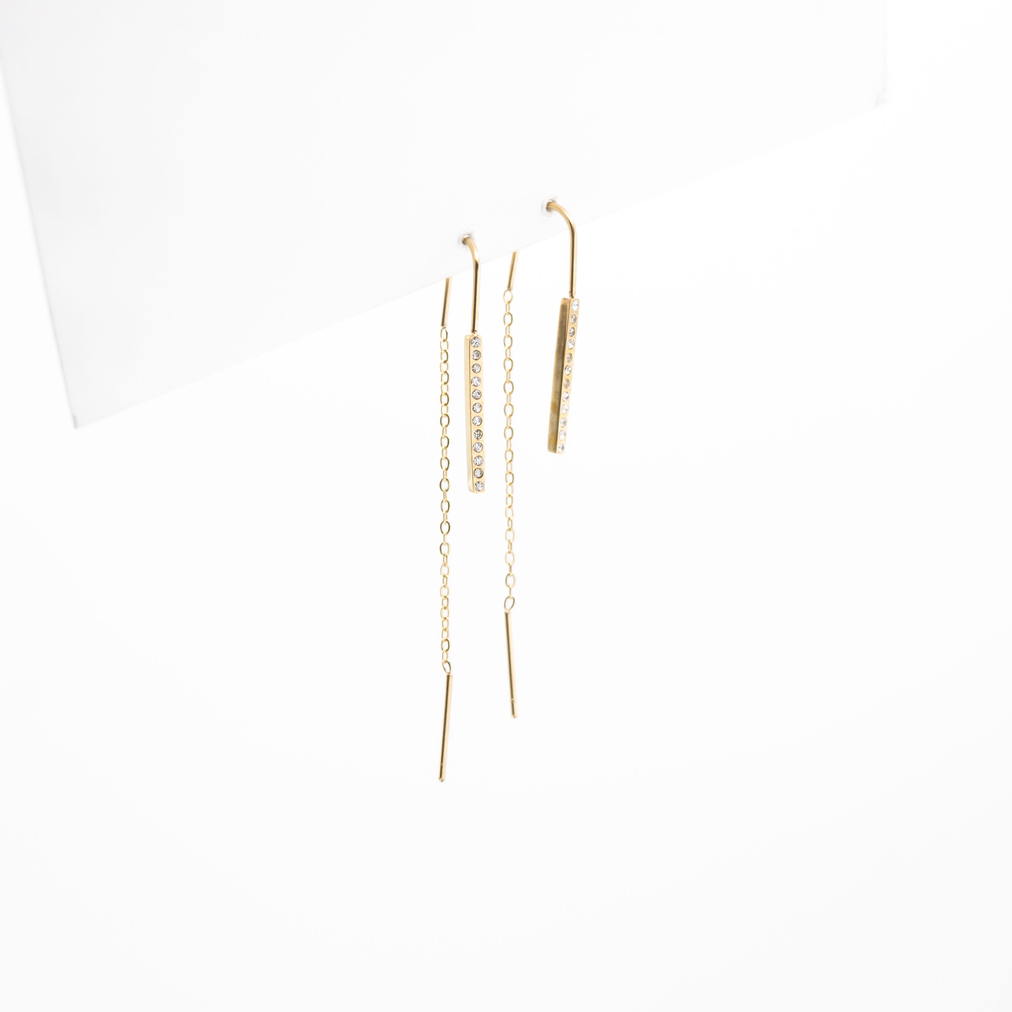Aretes Colgantes Strass