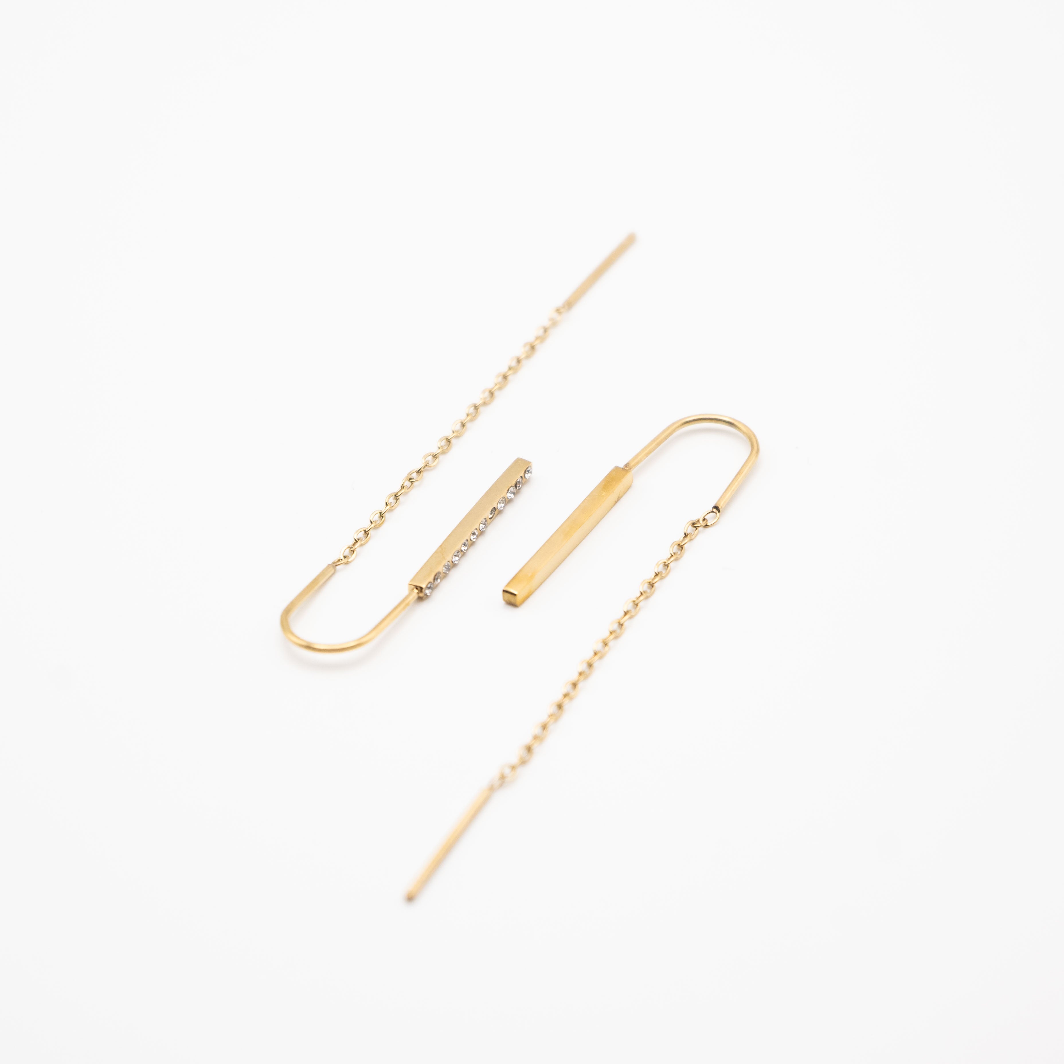 Aretes Colgantes Strass