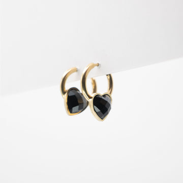 Aretes De Corazón Circonia