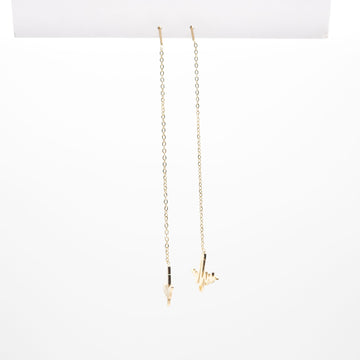 Aretes De Latido Colgantes