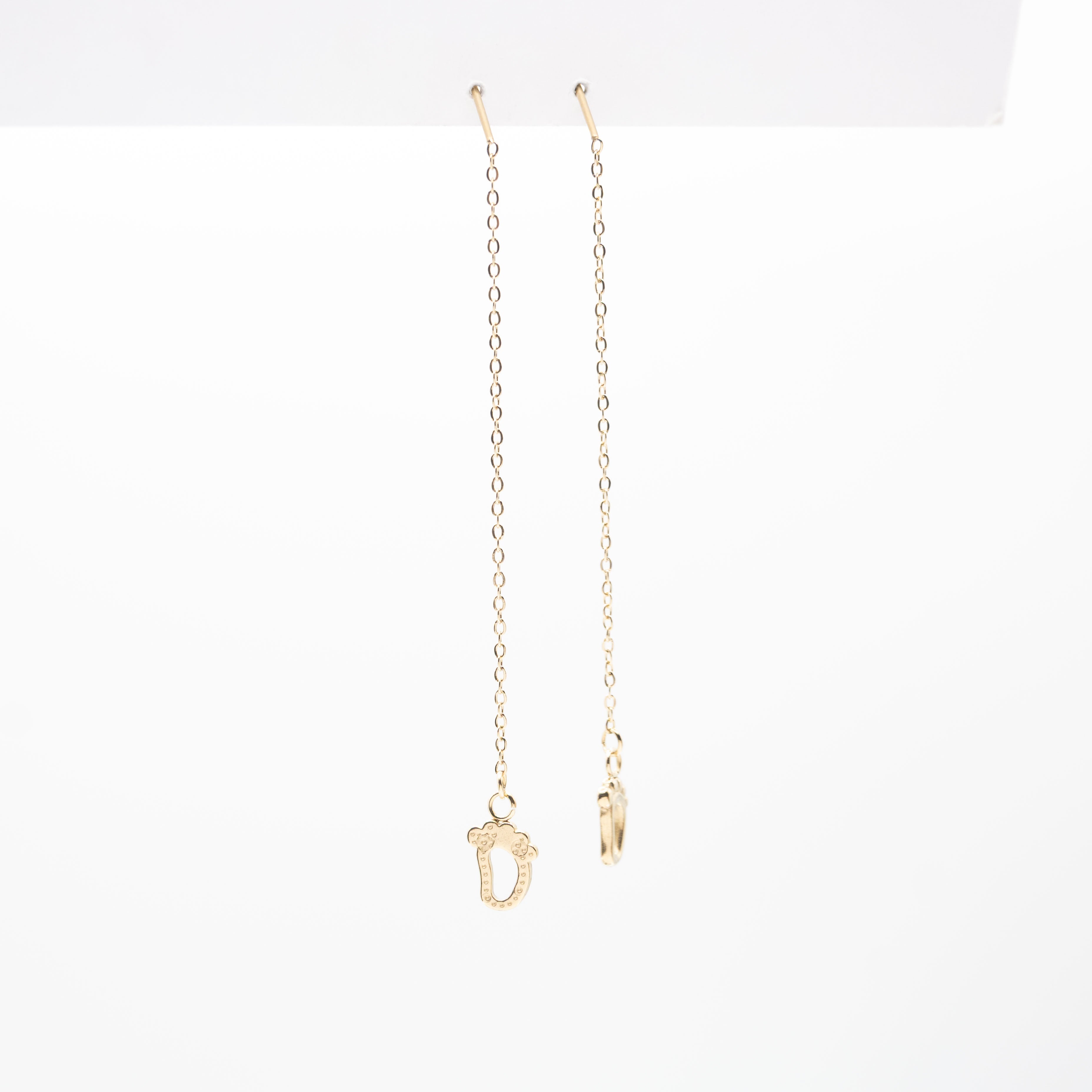 Aretes De Pies Colgantes