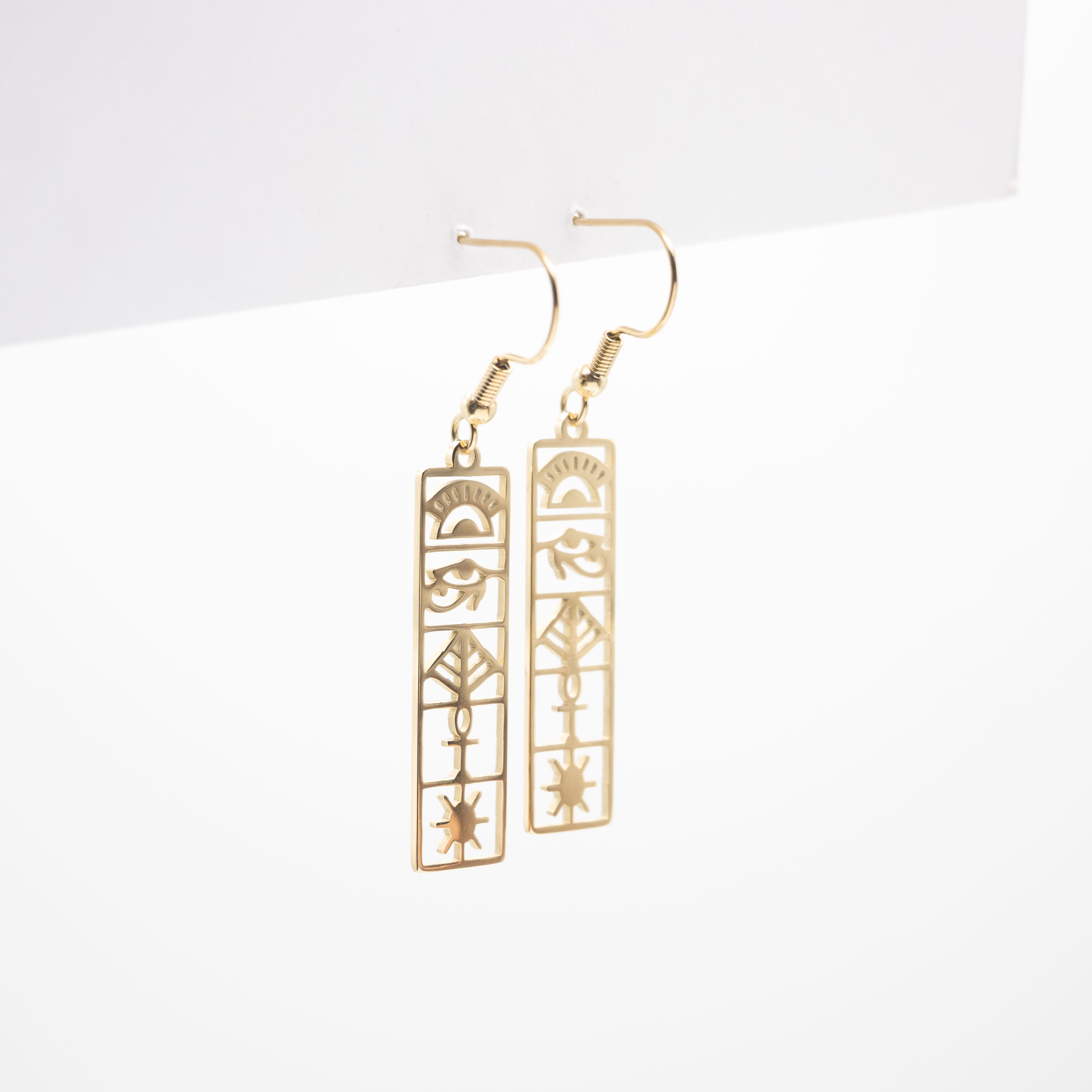 Aretes De Calado Egipcio