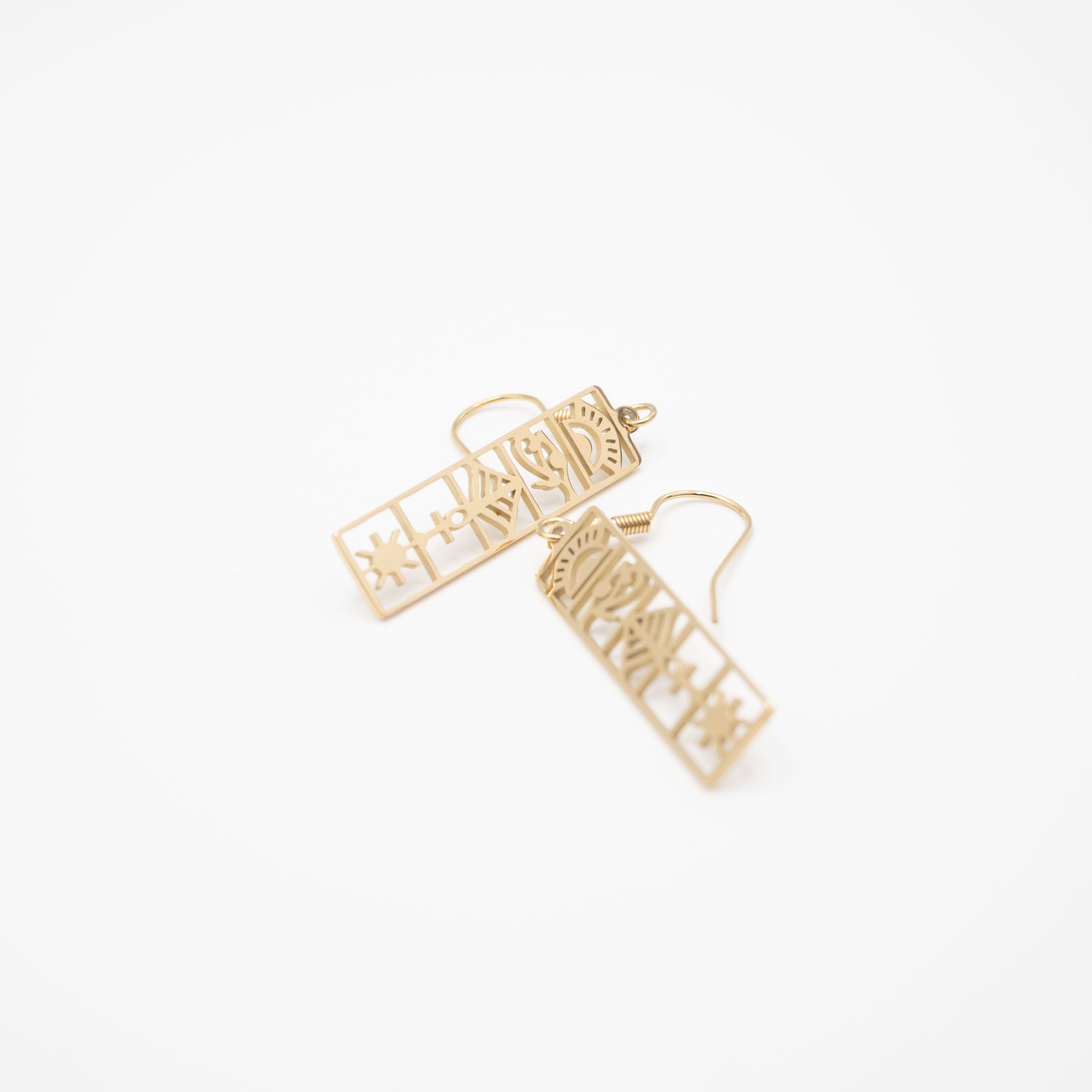Aretes De Calado Egipcio