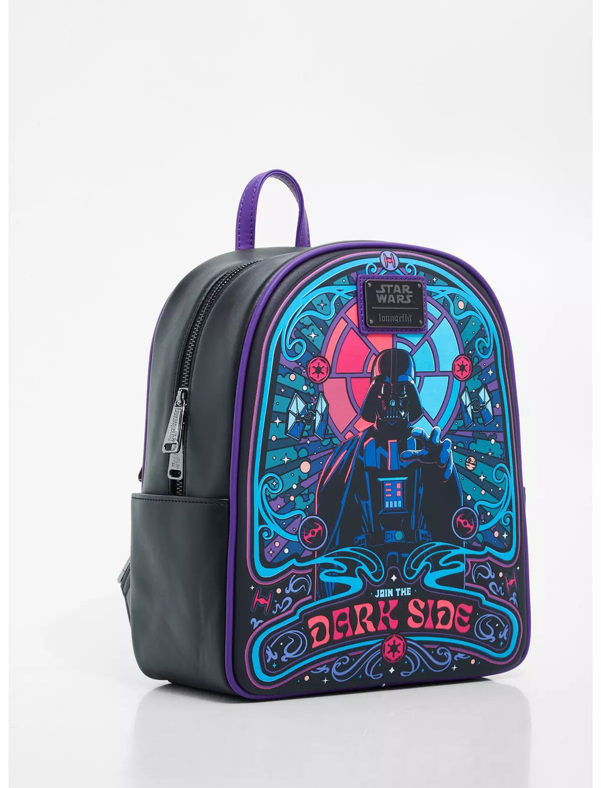 Star Wars Darth Vader Mochila Colores Brilla Obscuridad