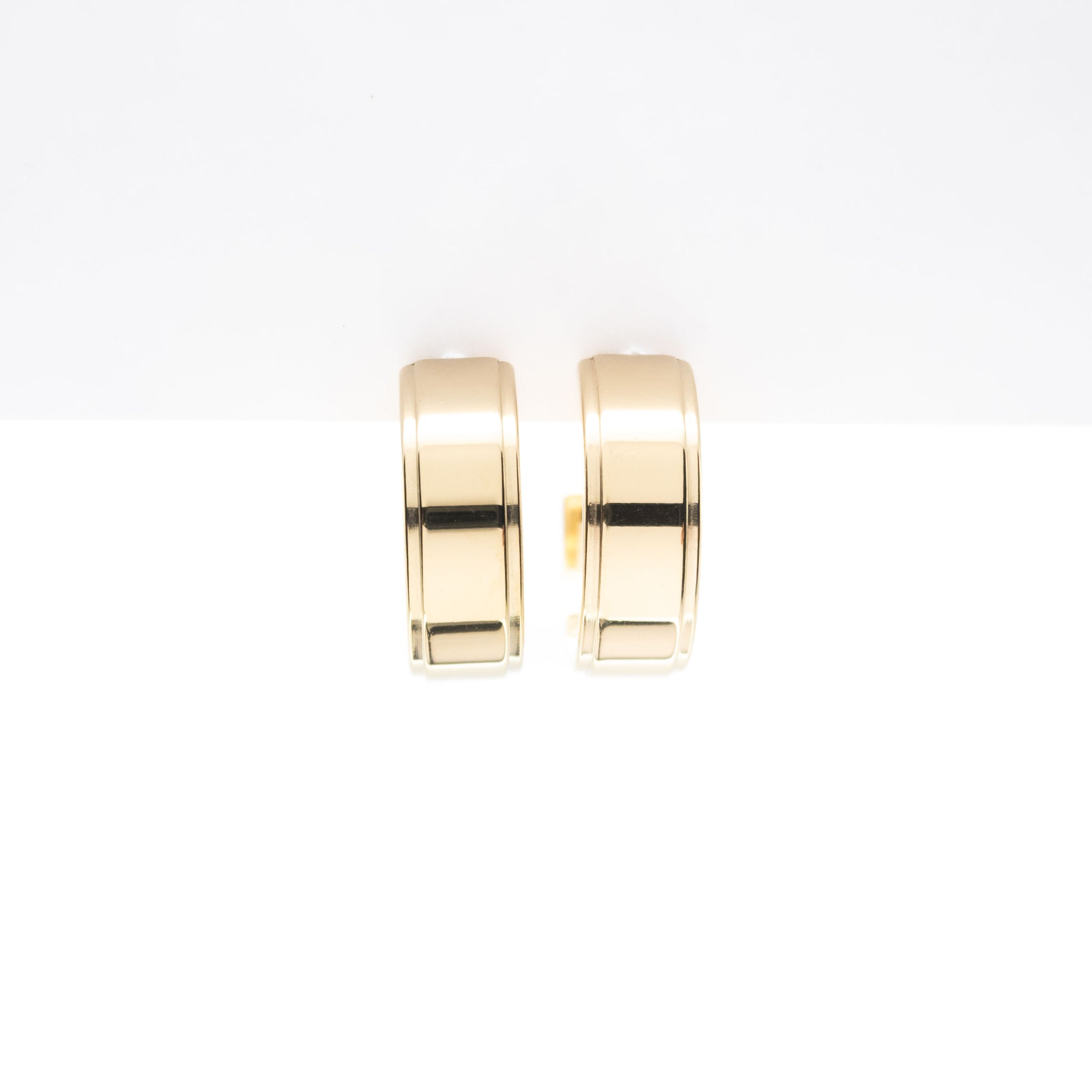 Aretes De Argolla Anchos