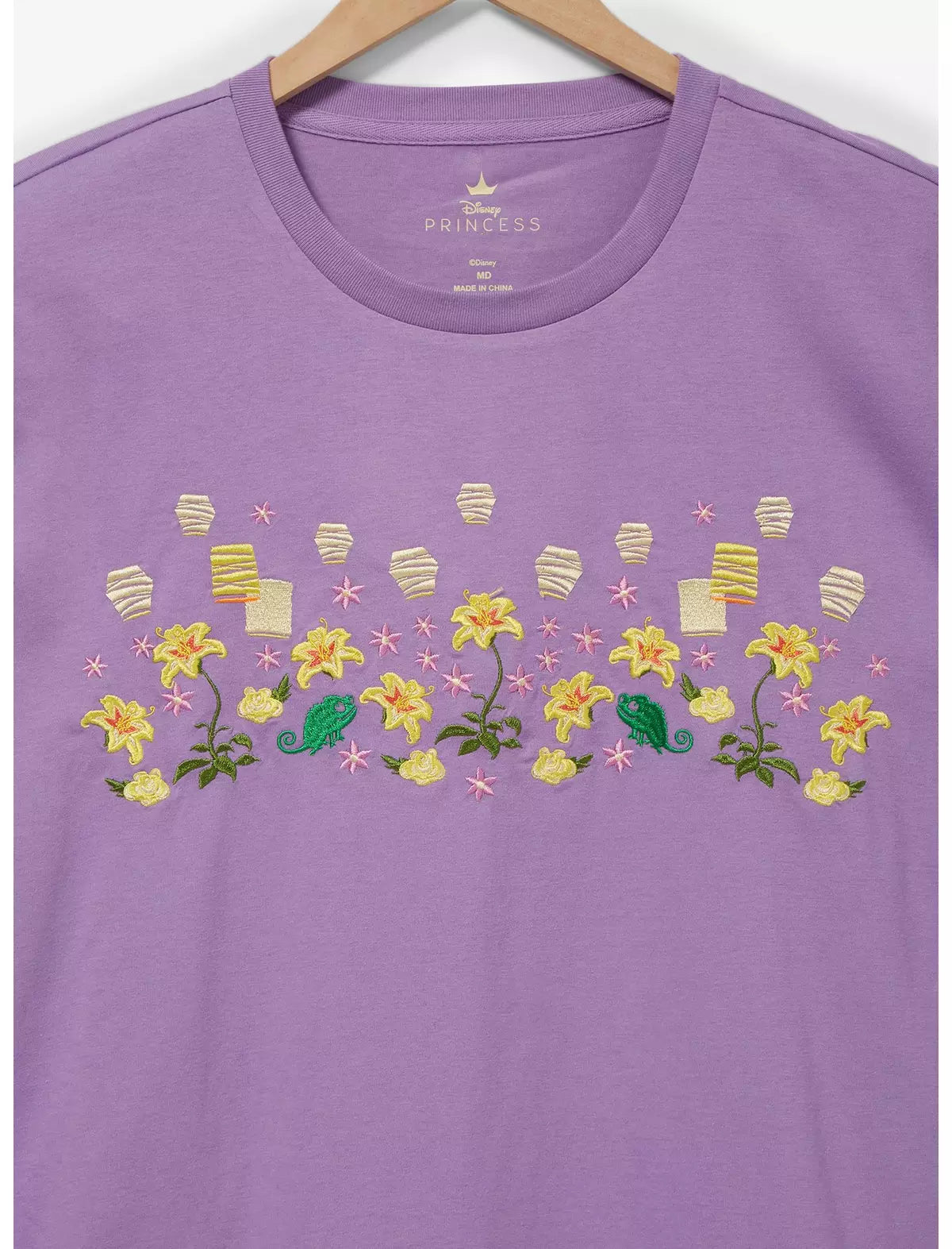 Enredados Rapunzel Camisa Linternas