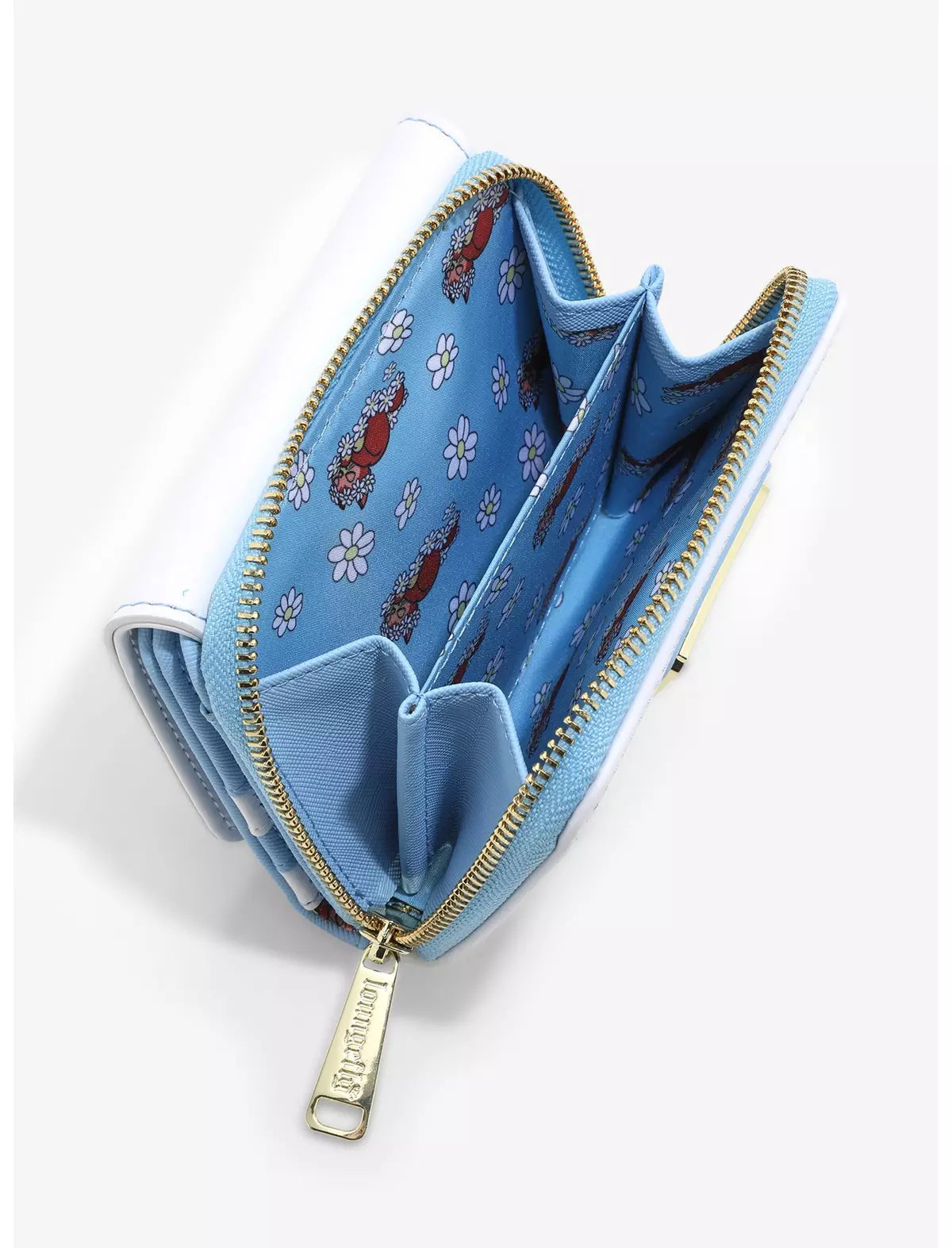 Alicia En El Pais De Las Maravillas Cartera Floral Daisy