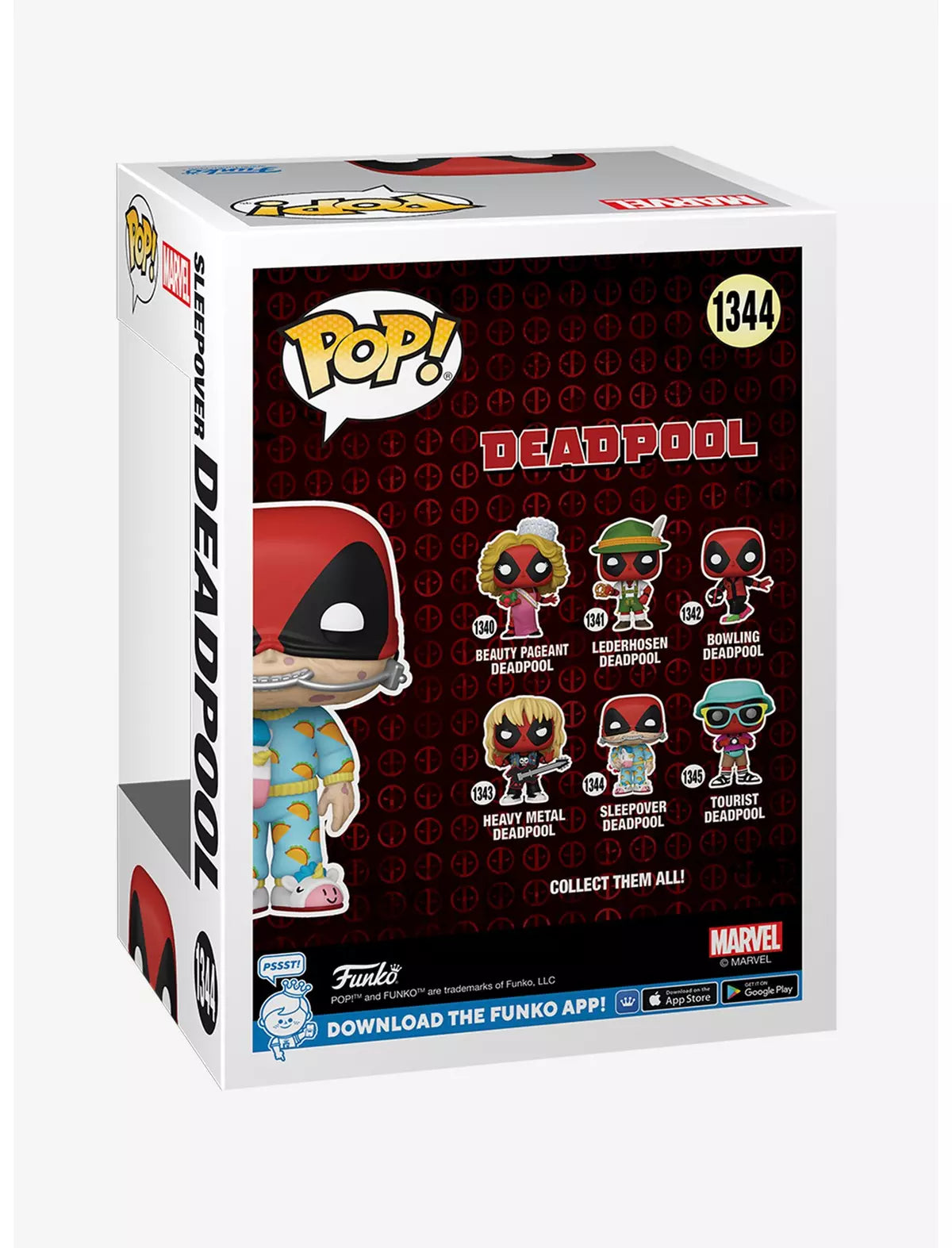 Funko Pop! Marvel Deadpool Sleepover Deadpoo Funko