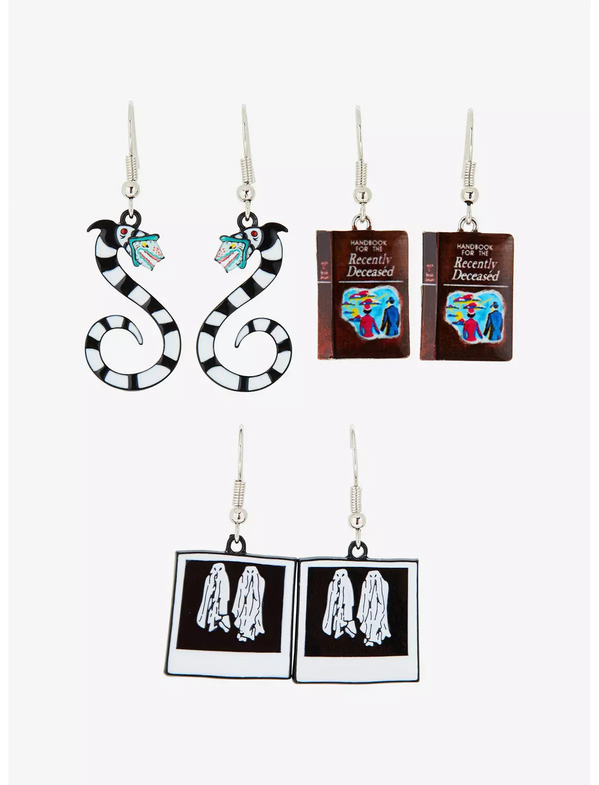 Beetlejuice Set De Aretes