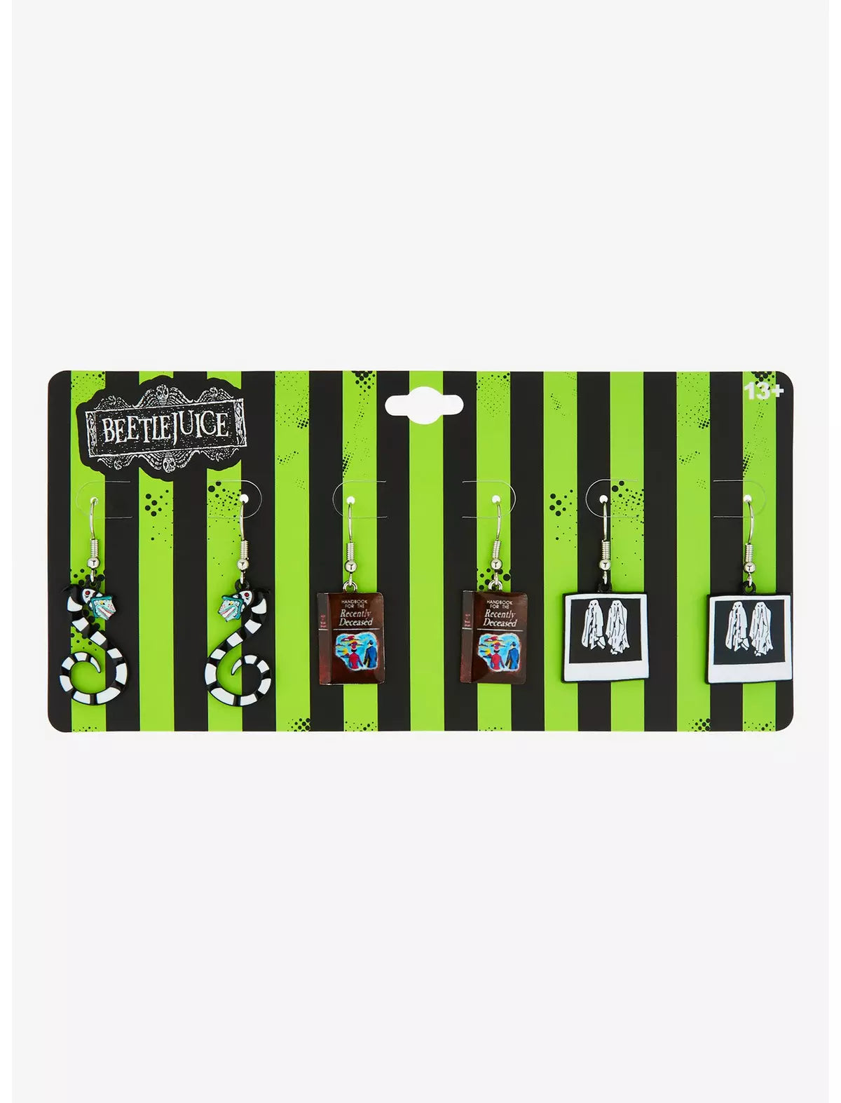 Beetlejuice Set De Aretes