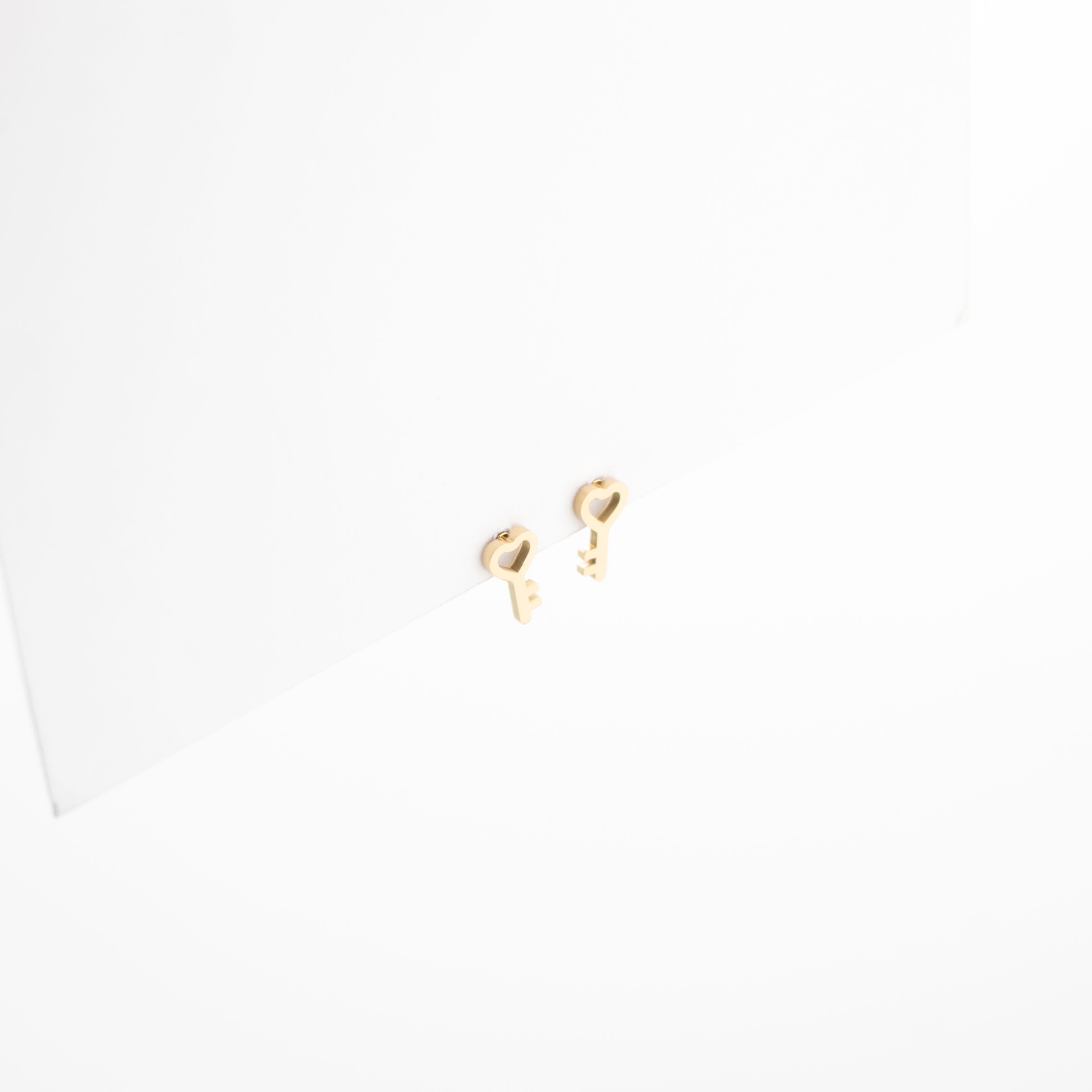 Aretes De Llave Y Corazón