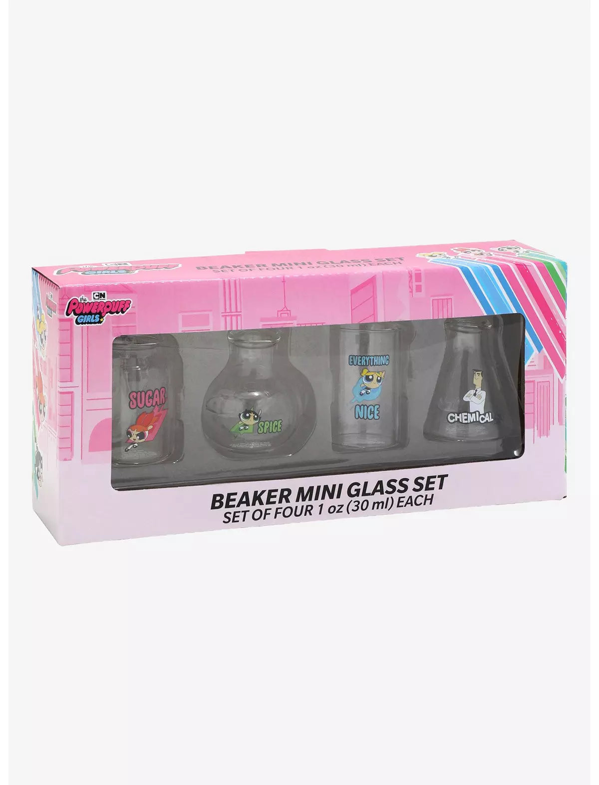 Chicas Super Poderosas Set De Vasos Mini Posima