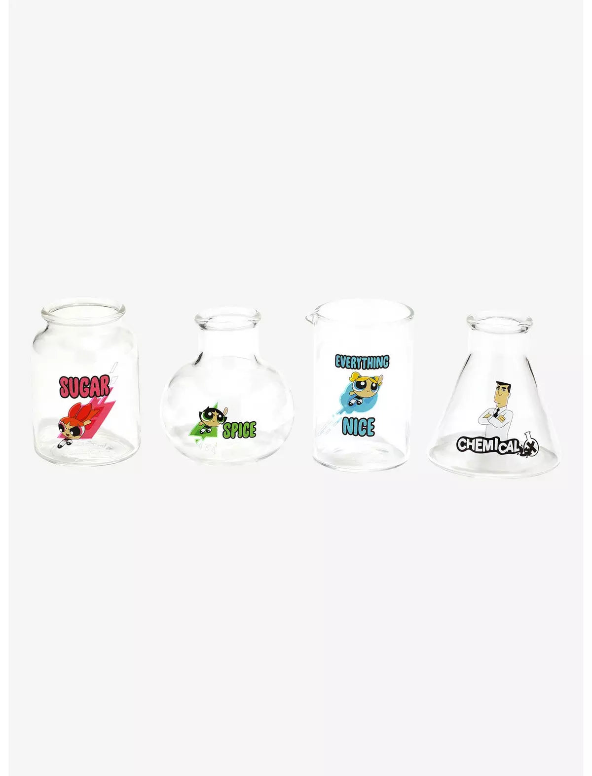 Chicas Super Poderosas Set De Vasos Mini Posima