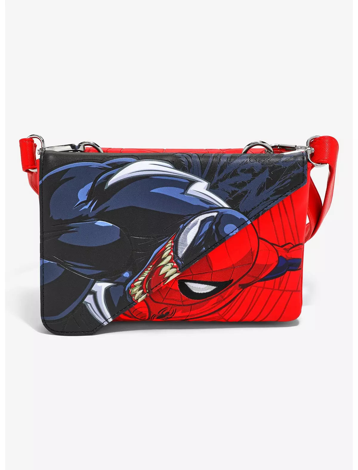 Marvel Spider-Man Venom Split Crossbody Bolsa Hombre Araña