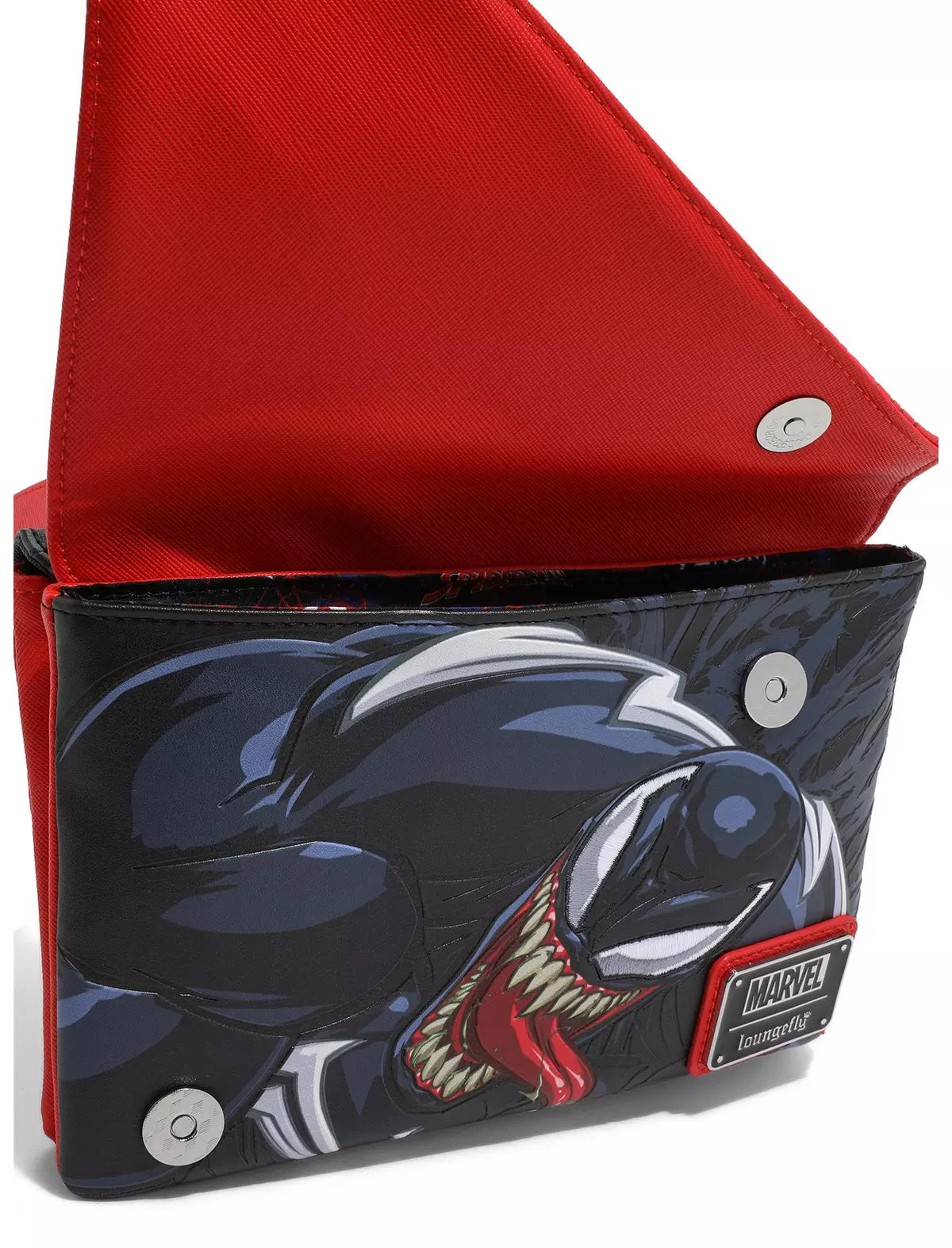 Marvel Spider-Man Venom Split Crossbody Bolsa Hombre Araña