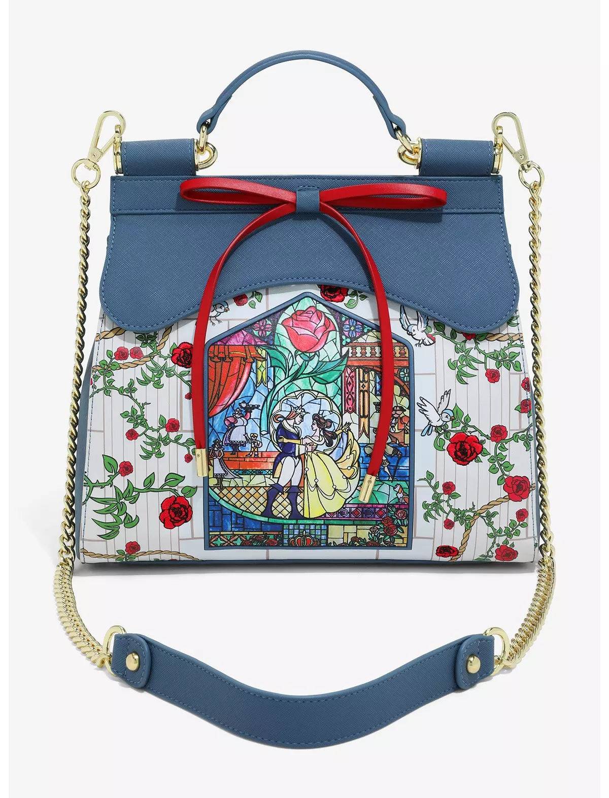 La Bella Y La Bestia Bolsa Vidrio Encantado