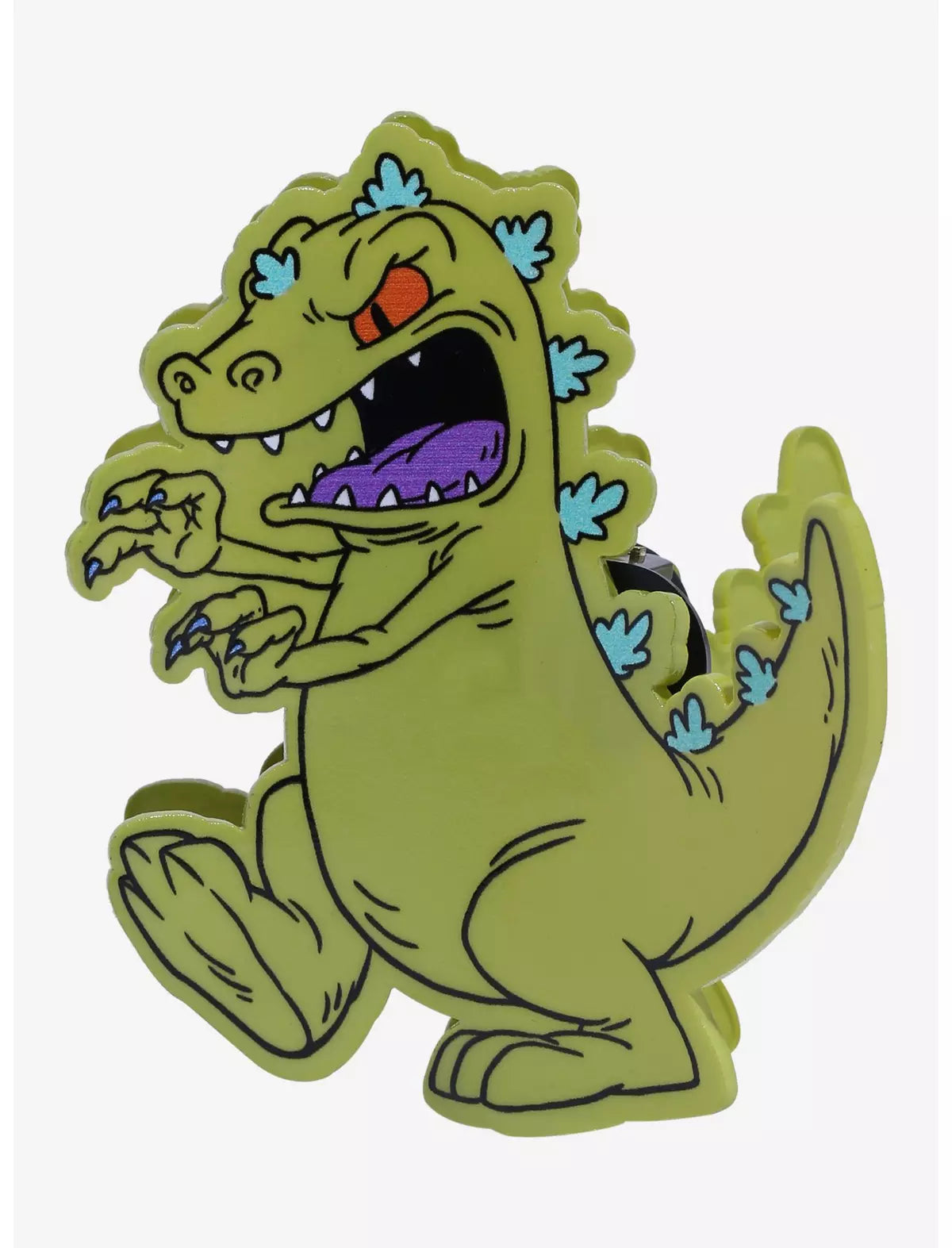 Nickelodeon Reptar Broche Cabello Brilla Obscuridad
