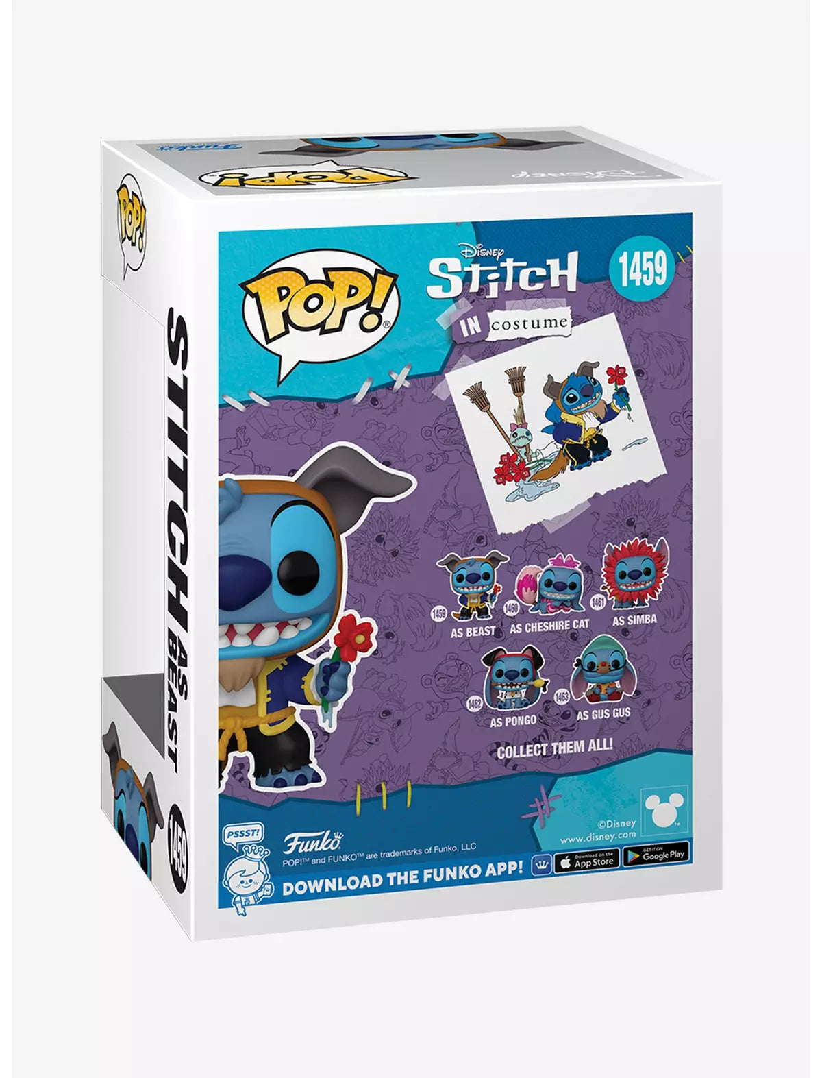 Stitch Funko La Bella Y La Bestia