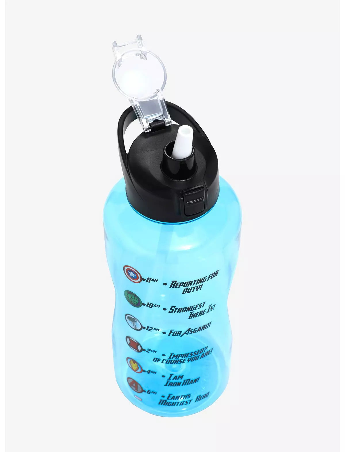 Marvel Avengers Botella Agua Con Medicion